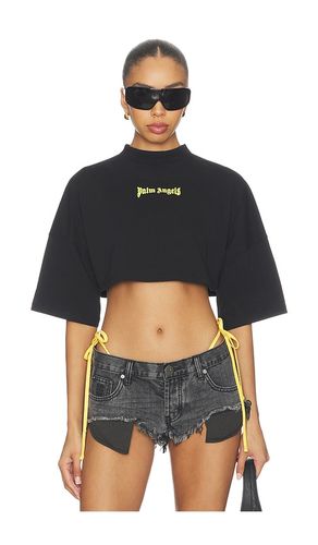 Outline Logo Mini Tee in . Size M. Also in S - Palm Angels - Modalova