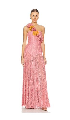 Hand Embroidered Gown in . Taglia 2, 4, 6 - PatBO - Modalova