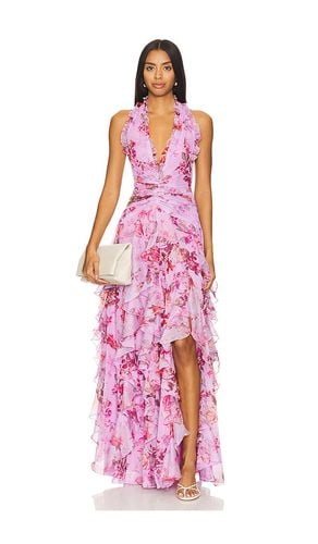 Floral Haze Stretch Tulle Maxi Dress in . Size 2, 4 - PatBO - Modalova