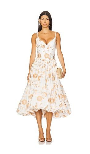 Botanical Midi Dress in White. - size 0 (also in 2) - PatBO - Modalova