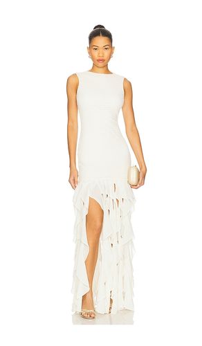 Gavea Mesh Maxi Dress in Ivory. - size M (also in S, XS) - PatBO - Modalova