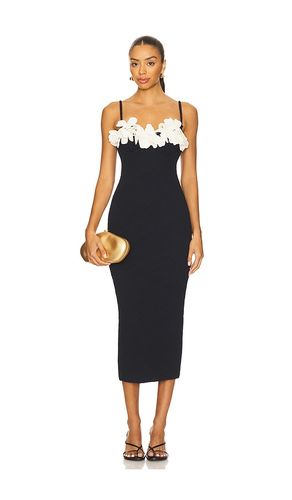 Breeze Jacquard Colorblock Midi Dress in . - size L (also in M, S) - PatBO - Modalova