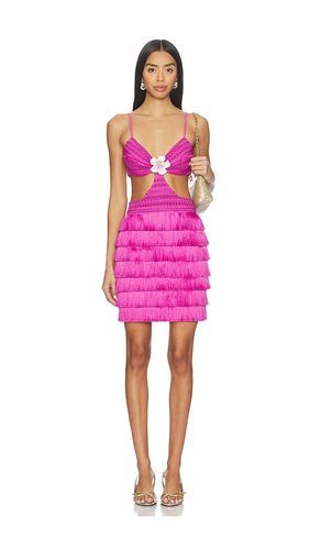Amethyst Fringe Mini Dress in . Size 2. Also in 0 - PatBO - Modalova