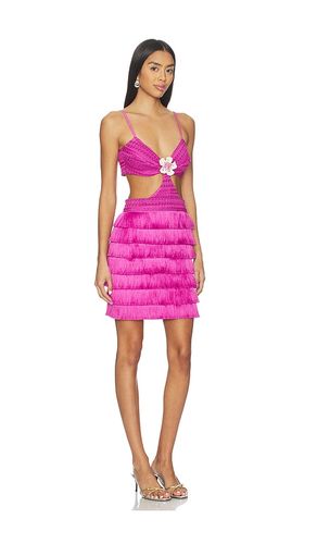 Amethyst Fringe Mini Dress in . Size 2. Also in 0 - PatBO - Modalova