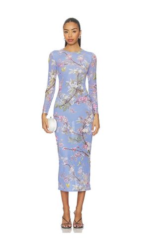 Delicata Embroidered Tulle Midi Dress in Lavender. - size 0 (also in 2, 4, 6) - PatBO - Modalova