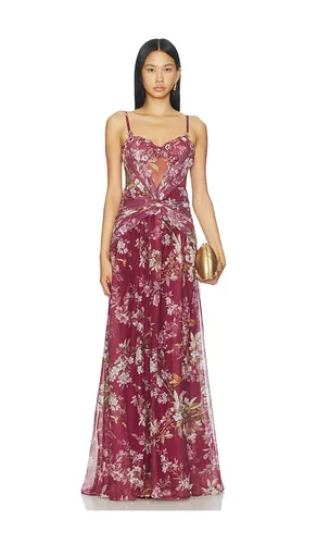 Delicata Beaded Gown in . Size 0. Also in 2, 6 - PatBO - Modalova