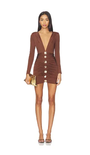Moonlit Jersey Long Sleeve Mini Dress in . - size 2 (also in 8) - PatBO - Modalova