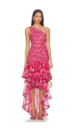 Peony Asymmetrical Maxi Dress in . - size 4 (also in 8, 10) - PatBO - Modalova