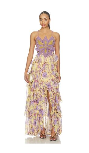 Peony Butterfly Maxi Dress in . Taglia 2. Also in 4, 6 - PatBO - Modalova