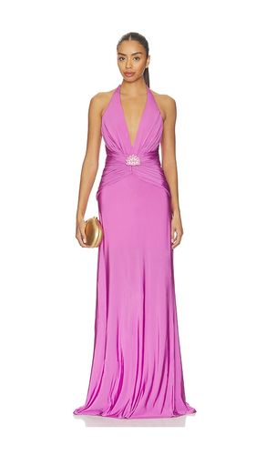 Gisele Jersey Back Slit Maxi Dress in . - size 2 (also in 4, 8, 10) - PatBO - Modalova
