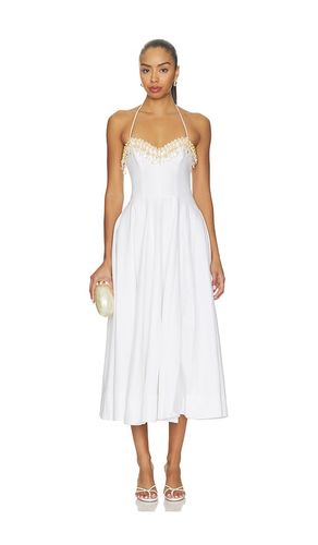 Meadow Linen Midi Dress in . Size 0. Also in 2, 4, 6, 8 - PatBO - Modalova