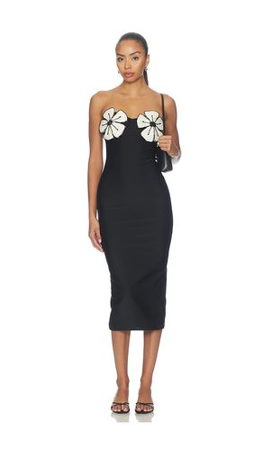 MIDI-KLEID MIDNIGHT BLOOM LYCRA in . Größe L. Also in M, S, XL, XS - PatBO - Modalova