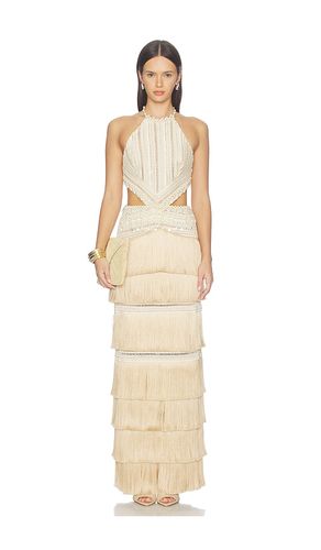 Petal Fringe Long Dress in . Size 2. Also in 4, 8 - PatBO - Modalova