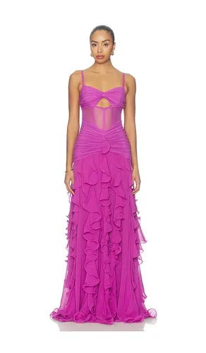 Chiffon Gloria Long Dress in . Size 0. Also in 2 - PatBO - Modalova