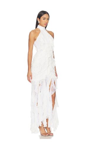 Bianca Lace Halter Gown With Layers in . Size 0. Also in 2, 4, 6, 8 - PatBO - Modalova