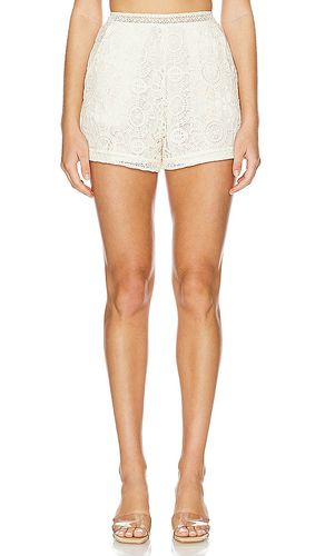 High Waist Shorts in Ivory. - size 10 (also in 4, 6) - PatBO - Modalova