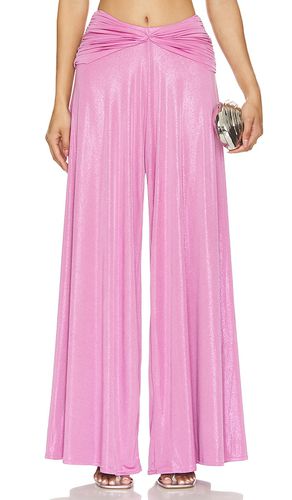 Wide Leg Pant in Purple. - size 12 (also in 2, 4, 6, 8) - PatBO - Modalova