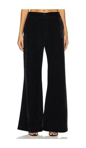 Velvet Wide Leg Pant in . - size 0 (also in 2, 4) - PatBO - Modalova