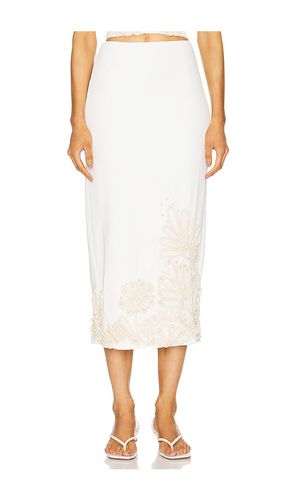 Dune Knit Skirt in White. - size 2 (also in 6) - PatBO - Modalova