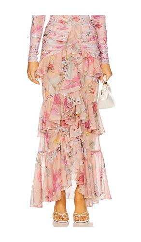 Lily Flower Skirt in Pink. - size 0 (also in 2) - PatBO - Modalova
