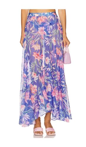 Amaryllis Maxi Skirt in Royal. - size L (also in M, S, XL, XS) - PatBO - Modalova