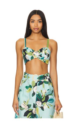 Top bralette magnolia en color hierbabuena talla 10 en - Mint. Talla 10 (también en 2, 6, 8) - PatBO - Modalova