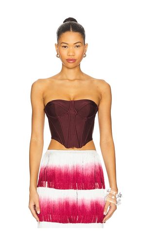 Corset Top in Red. - size 0 (also in 10) - PatBO - Modalova