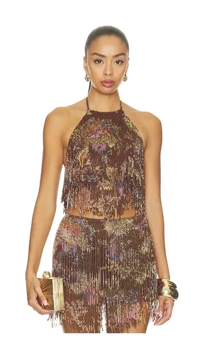 Boho Print Top in Multi. - size 0 (also in 4, 6, 8) - PatBO - Modalova