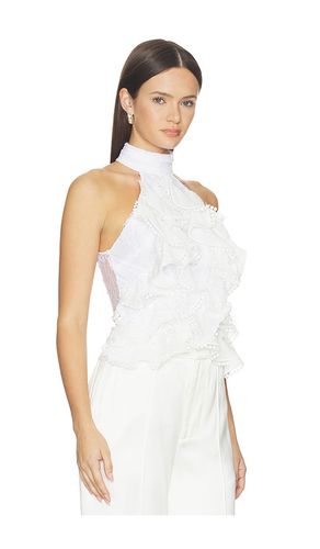 Bianca Lace Top in White. - size 0 (also in 2, 4, 6, 8) - PatBO - Modalova