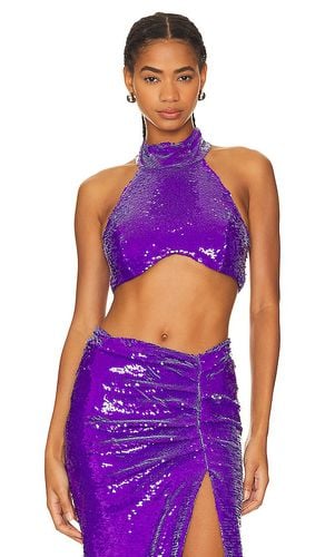 Sequin Mock Neck Top in . - size 0 (also in 2) - PatBO - Modalova