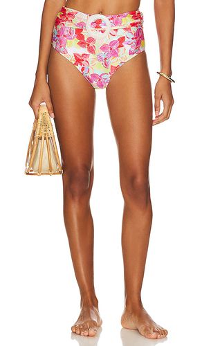 Hydrangea Belted Bikini Bottom in Pink. - size M (also in S) - PatBO - Modalova