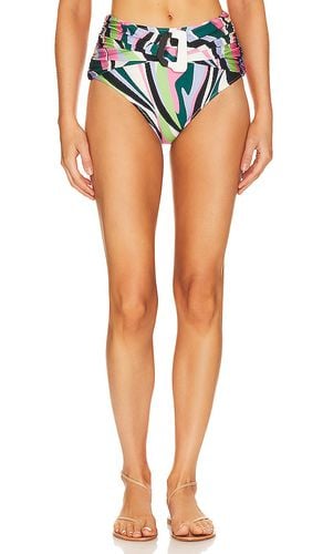 Delos High Waist Bikini Bottom in Green. - size S (also in XS) - PatBO - Modalova