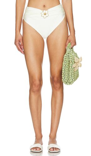 High Waist Bikini Bottom in Ivory. - size L (also in S, XS) - PatBO - Modalova