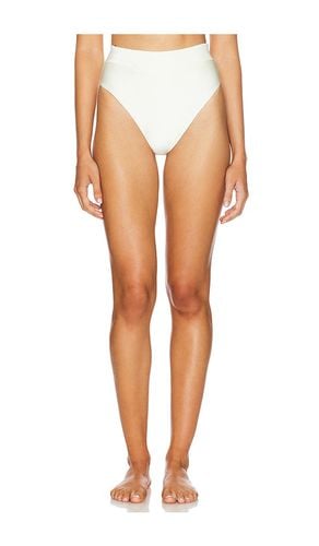 High Leg Bikini Bottom in White. - size M (also in S, XS) - PatBO - Modalova