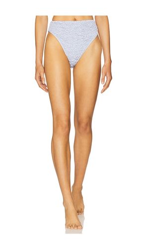 Papillon Jacquard High Waist Bikini Bottom in Baby . - size L (also in M, S, XL, XS) - PatBO - Modalova