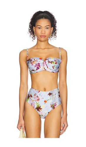 Lily Flower Underwire Bikini Top in . - size L (also in M, S, XL, XS) - PatBO - Modalova