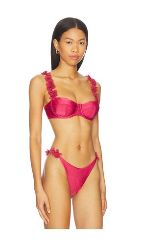 Sunstone Underwire Bikini Top in Fuchsia. - size M (also in S) - PatBO - Modalova