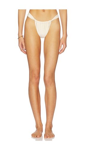 X Camila Coelho Golden Lune Bikini Bottom in Ivory. - size S (also in M, L) - PatBO - Modalova