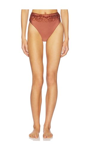 X Camila Coelho Golden Lune Bikini Bottom in Metallic . - size S (also in M) - PatBO - Modalova