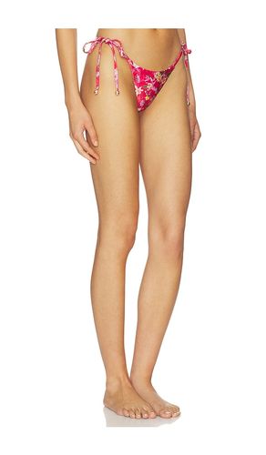 Peony Print Bikini Bottom in . - size L (also in M, S, XL) - PatBO - Modalova
