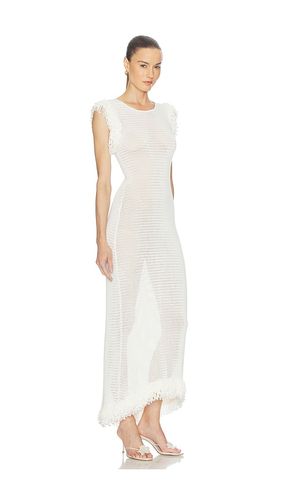 Fringe Dress in Cream. - size M (also in L) - Paris Georgia - Modalova