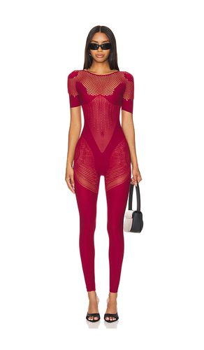 Vivian Jumpsuit in Burgundy - Poster Girl - Modalova