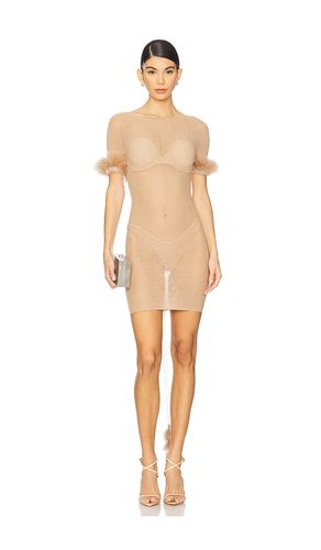 Vanderpool Dress in Beige - Poster Girl - Modalova