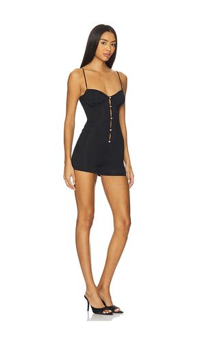 Sheer Gloss Romper in . Size L. Also in M, XL - POSTER GIRL - Modalova