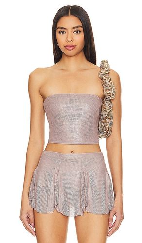 Rosalyn Top in Metallic Neutral. - size XL (also in L) - POSTER GIRL - Modalova