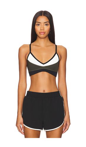 Overland 2 Sports Bra in Olive,Black. - size L (also in M, S, XL, XXL) - P.E Nation - Modalova