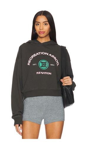 Crescent Hoodie in Charcoal. - size L (also in M, S, XS) - P.E Nation - Modalova