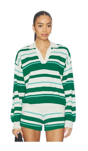 Retreat Stripe Collar Knit Pullover in . Size M. Also in XL - P.E Nation - Modalova