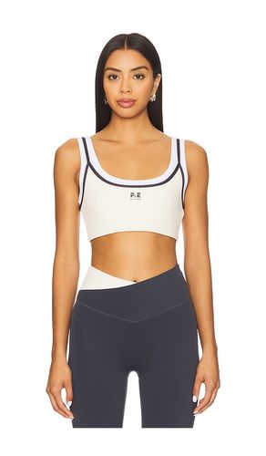 Forward Crop Top in Cream. - size L (also in M, S, XS) - P.E Nation - Modalova