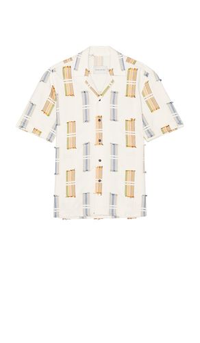 Quay Cuban Collar Shirt in White. - size L (also in M, S, XL/1X) - PEREGRINE - Modalova